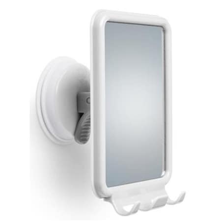 Mommys Helper 228600 Safe Er Grip Shower Mirror; White